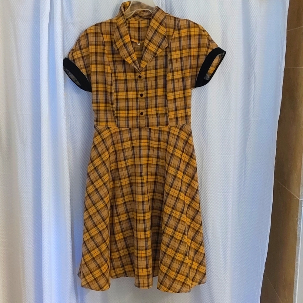 Retro 50's swing dress